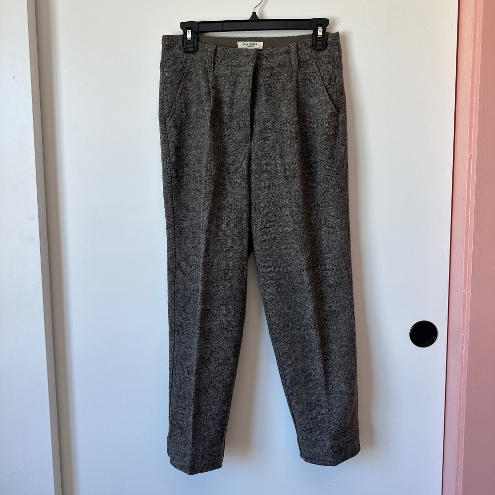 Max Studio - Marled Grey Trouser